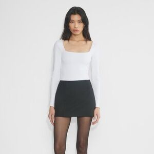 Contour Squareneck Longsleeve Bodysuit